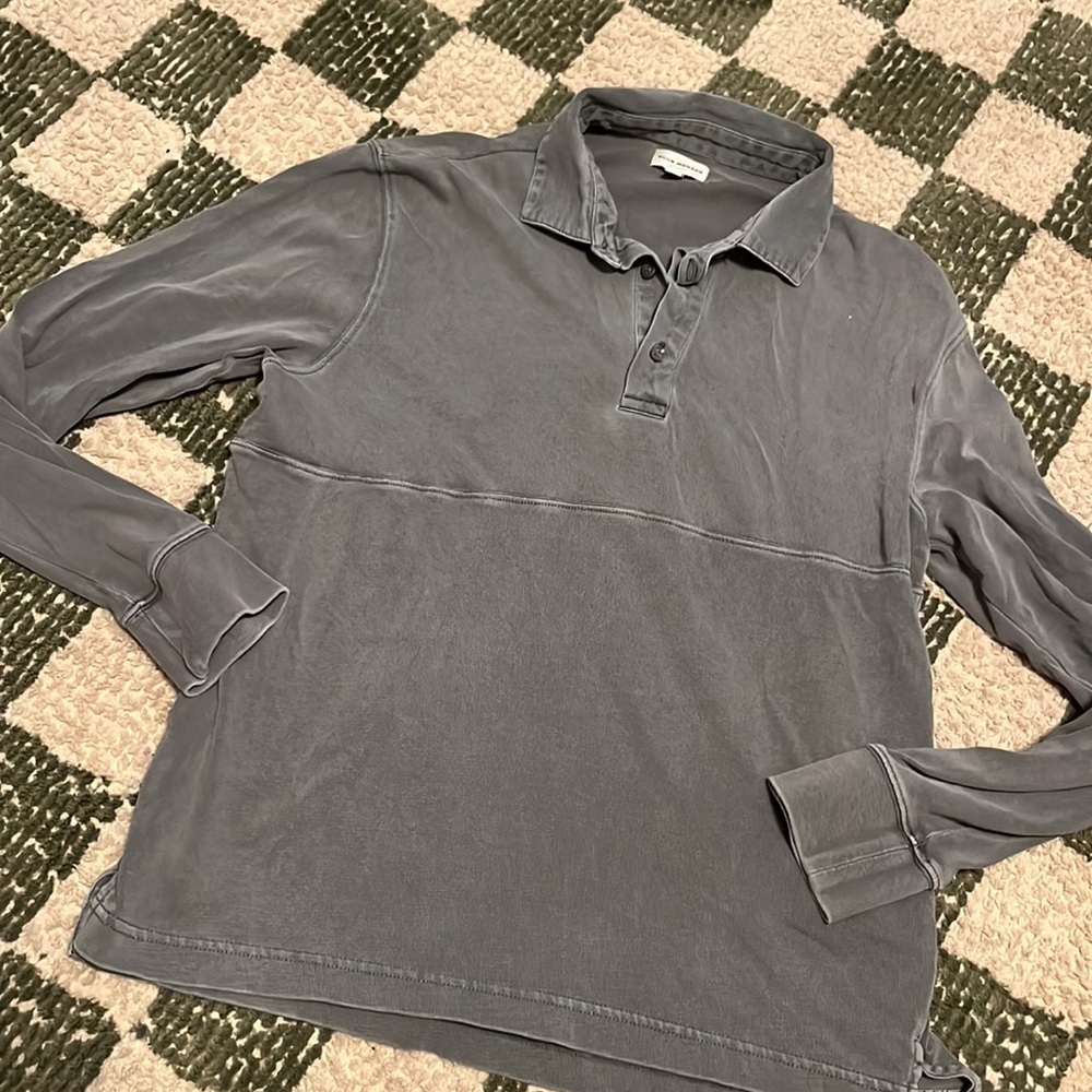 Club Monaco Washed Rugby Shirt - Picture 4 of 6